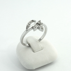 Fehér arany gyémánt gyűrű (Au416GT)
