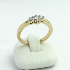 Arany gyémánt gyűrű (Au599GT)