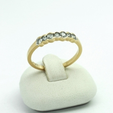 Arany gyémánt gyűrű (Au605GT)
