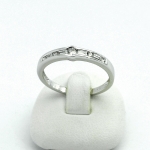 Fehér arany gyémánt gyűrű (Au663GT)