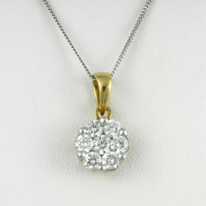 Arany gyémánt medál (Au134GT)